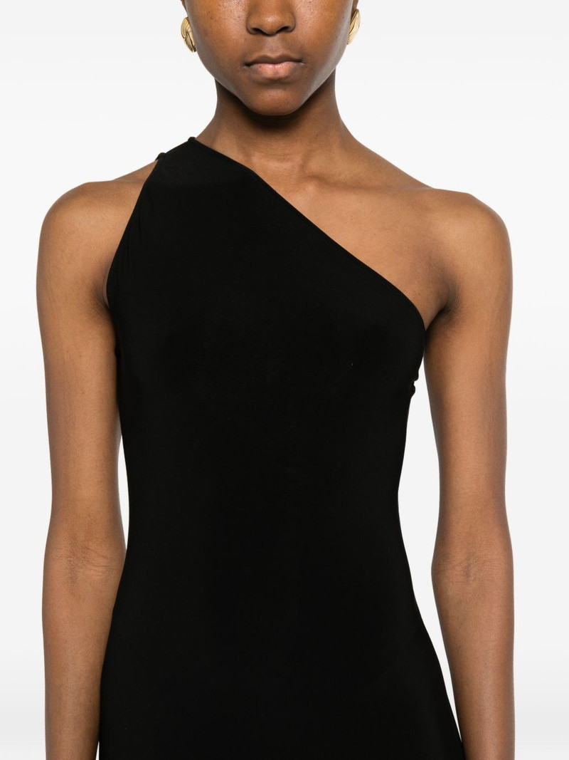 one-shoulder side-slit maxi dress 5