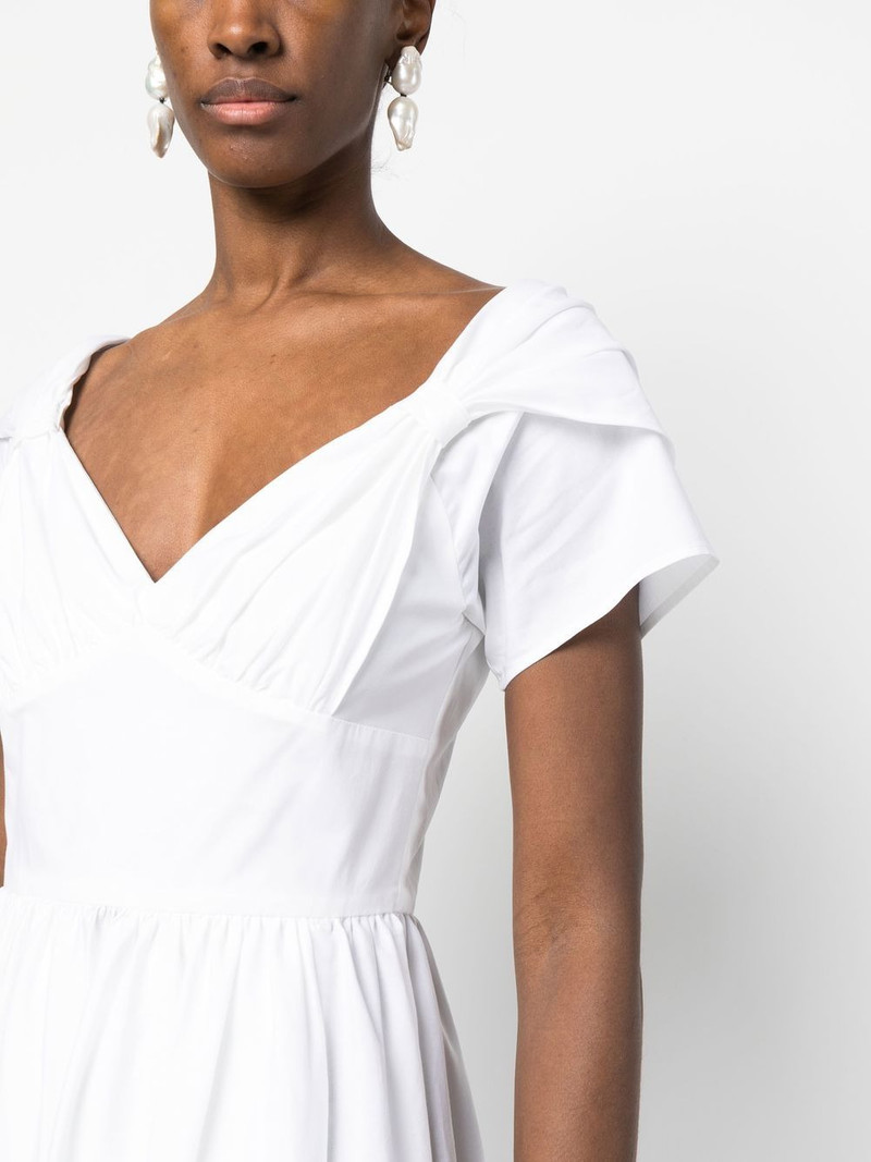 flared mid-length dress 5