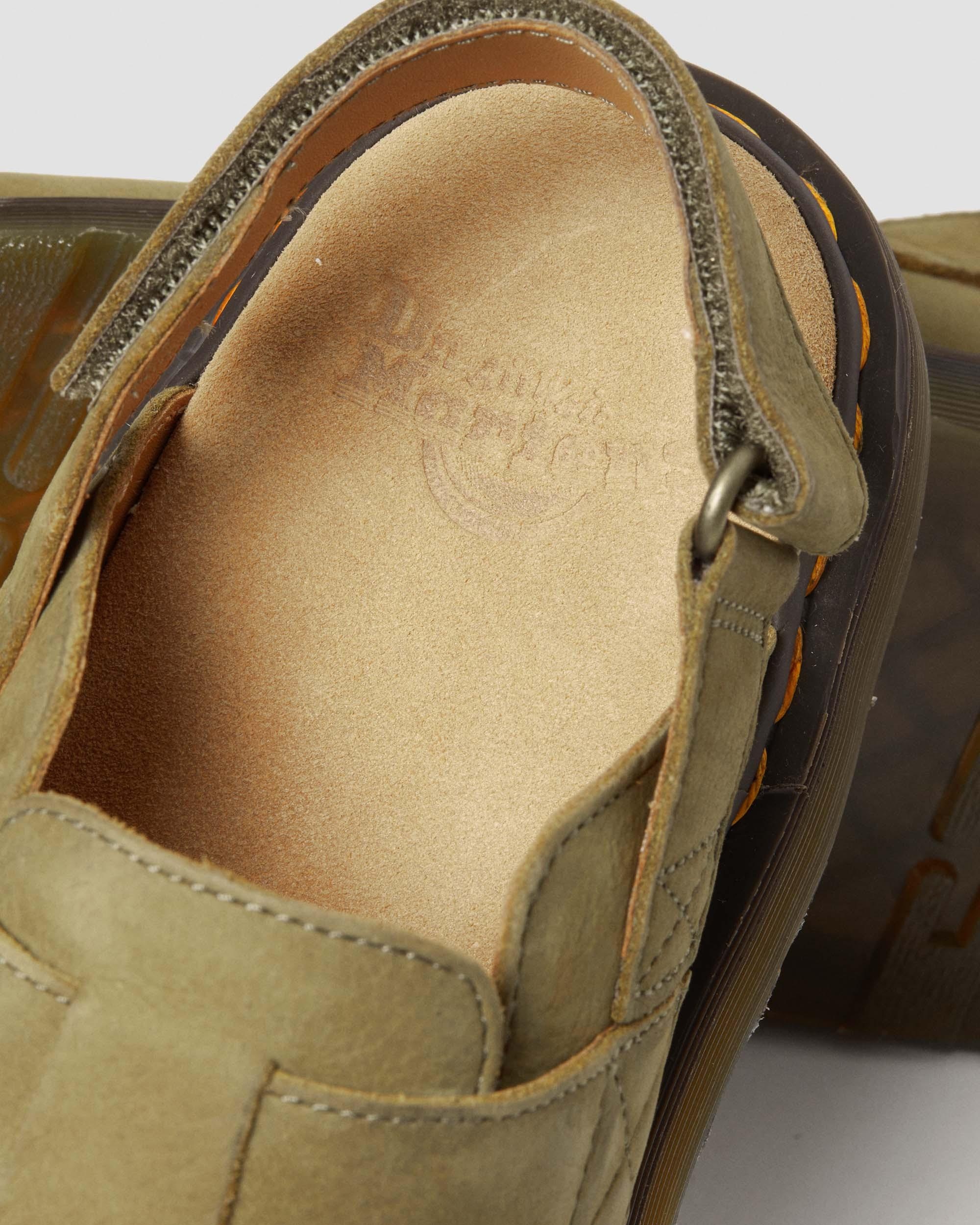Jorge II Tumbled Nubuck Leather Slingback Mules - 4