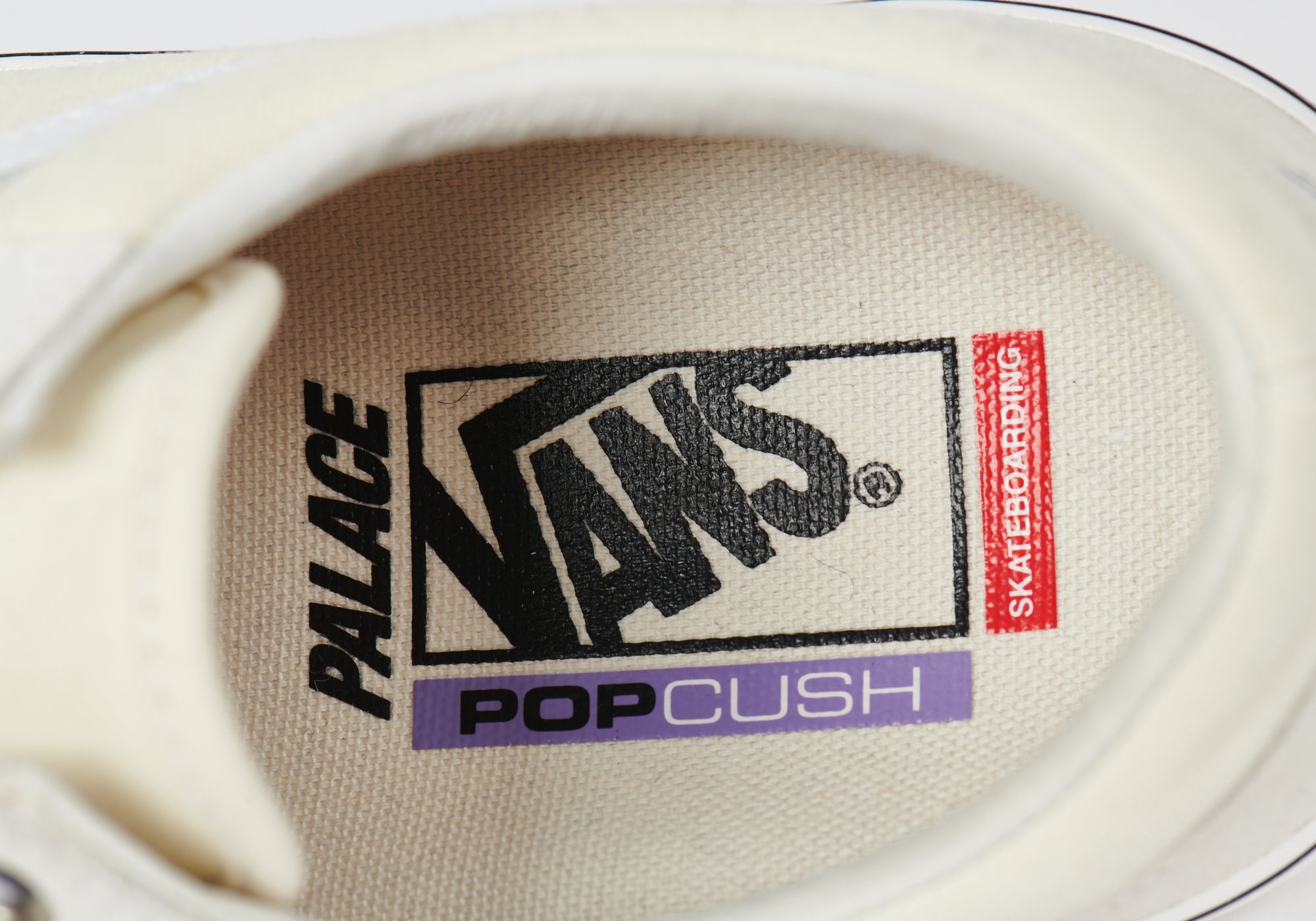 PALACE VANS SKATE OLD SKOOL CLASSIC WHITE - 8