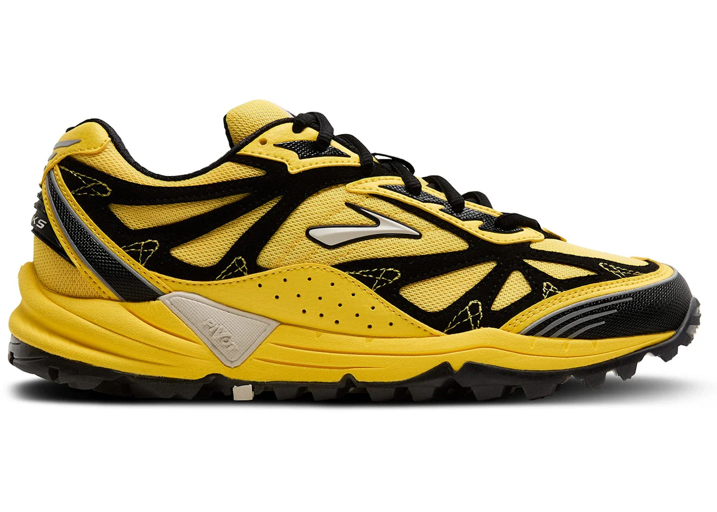 Brooks Cascadia 1 Yellow Black Moonbeam (Women's) - 1