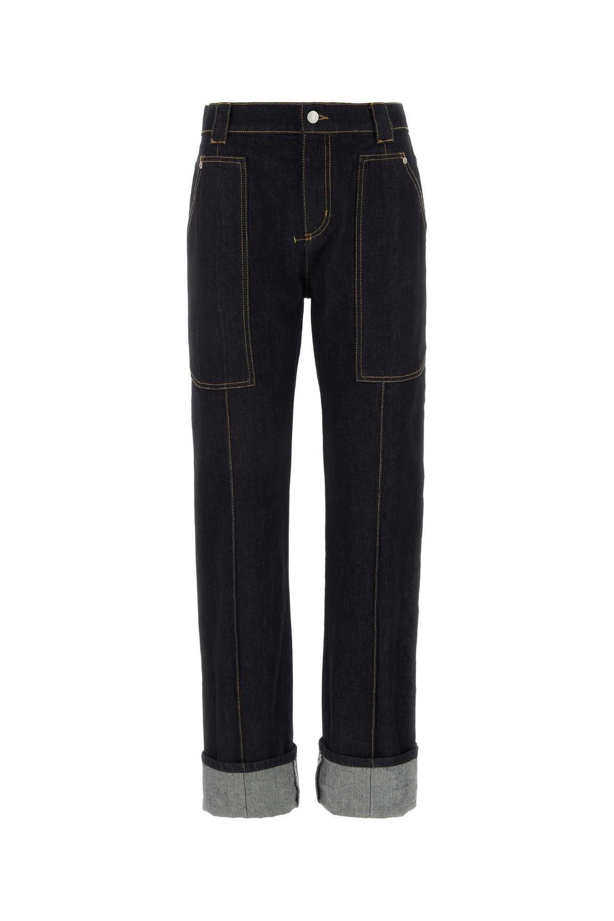 Alexander Mcqueen Woman Jeans - 1