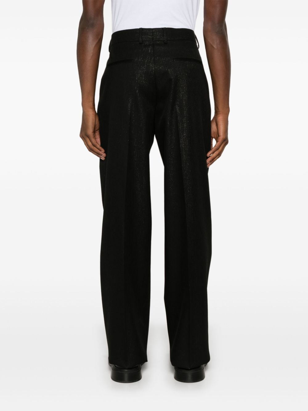 lamé trousers - 4