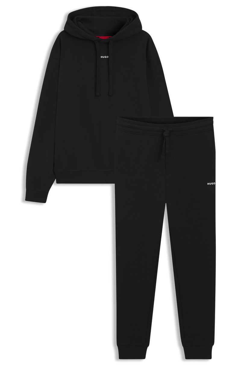 LOGO-PRINT TRACKSUIT IN COTTON TERRY 1