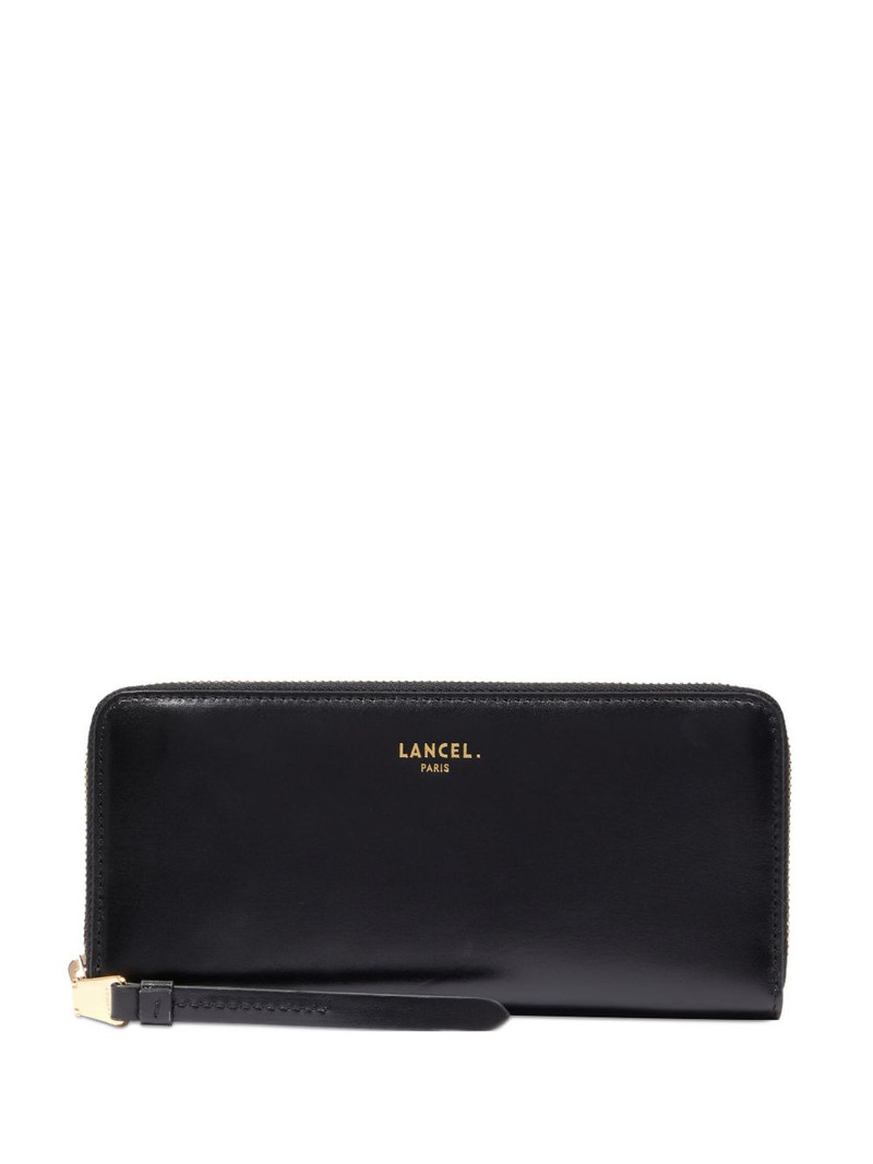 zip-around leather wallet 1