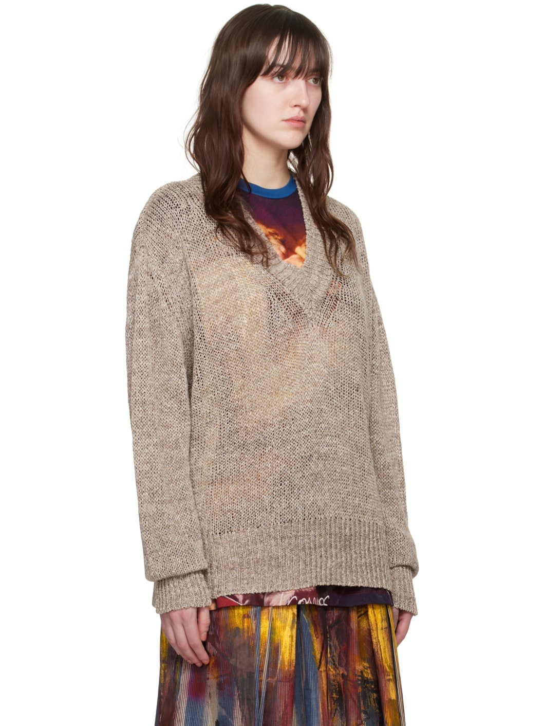 Taupe Alex Sweater - 2