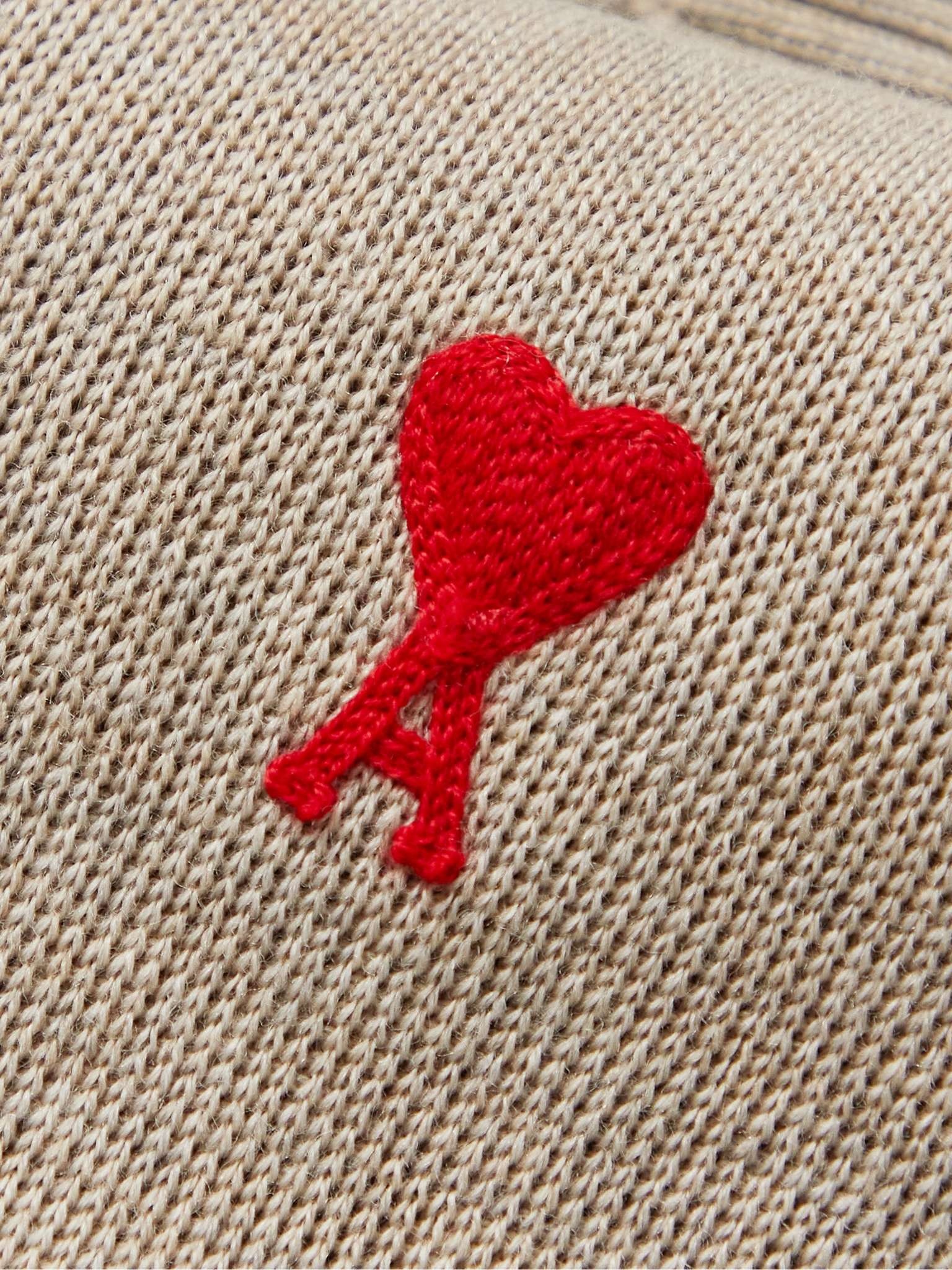 Logo-Embroidered Merino Wool Sweater - 3