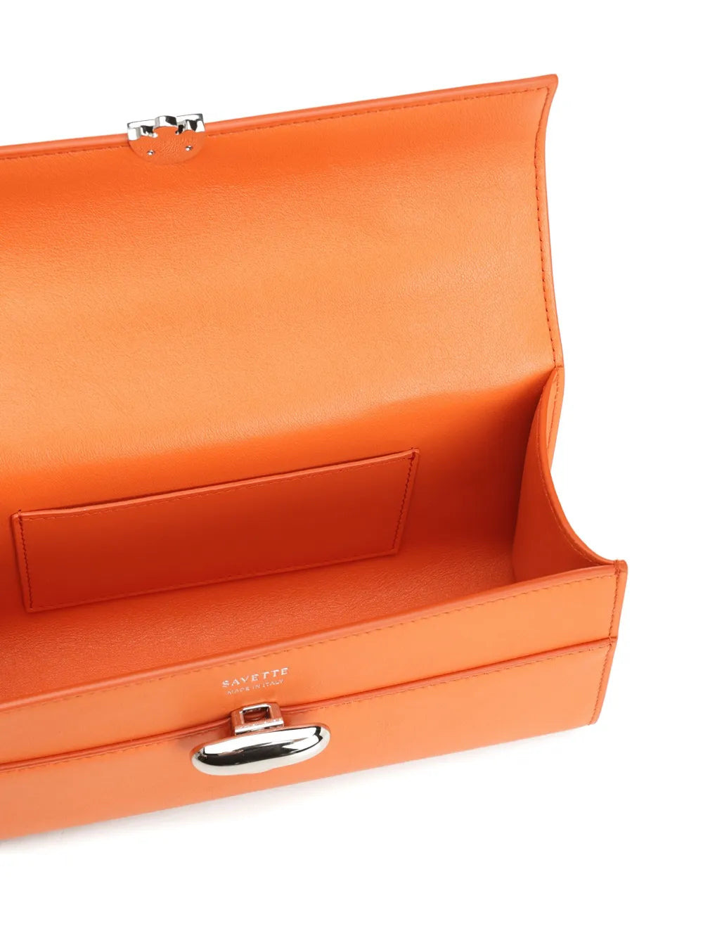 SAVETTE - Women Symmetry Pochette In Smooth Calf Leather Bag - 4