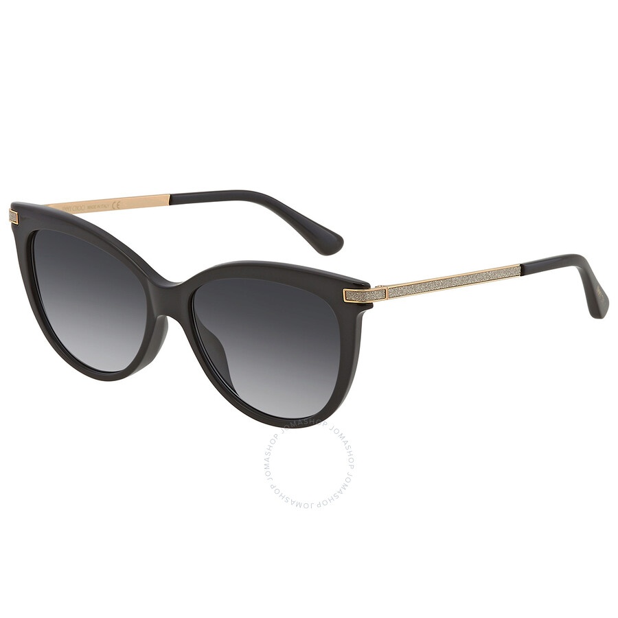 Jimmy Choo Grey Gradient Cat Eye Ladies Sunglasses AXELLE/G/S 0807/9O 56 - 3