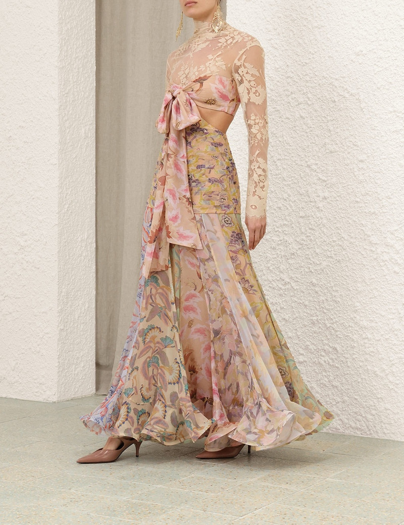 chinese dress ladies Eden Maxi Dress - Acacia Blossom main image 1
