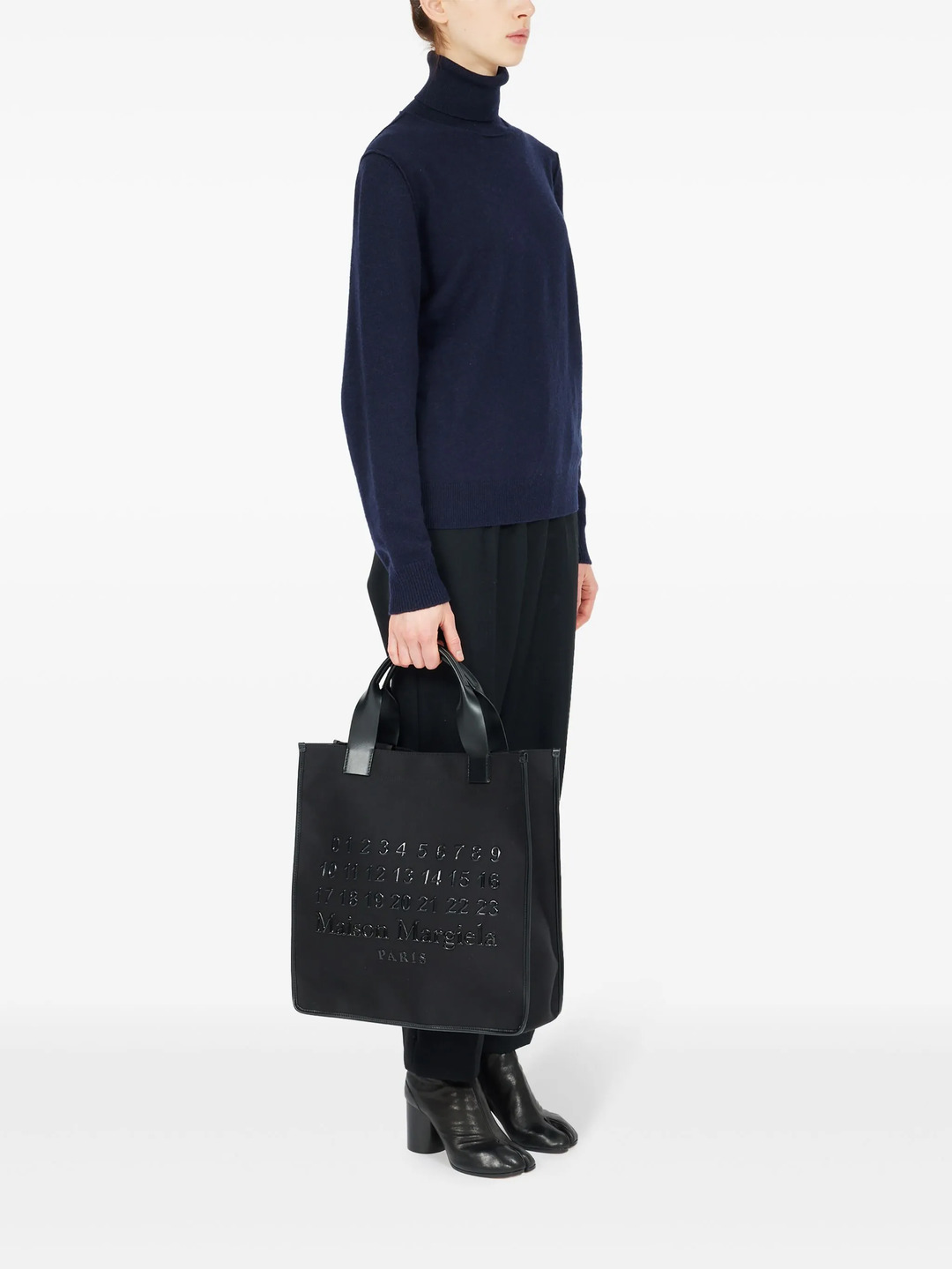 Cabas Shopping Bag Vertical Tote - 2