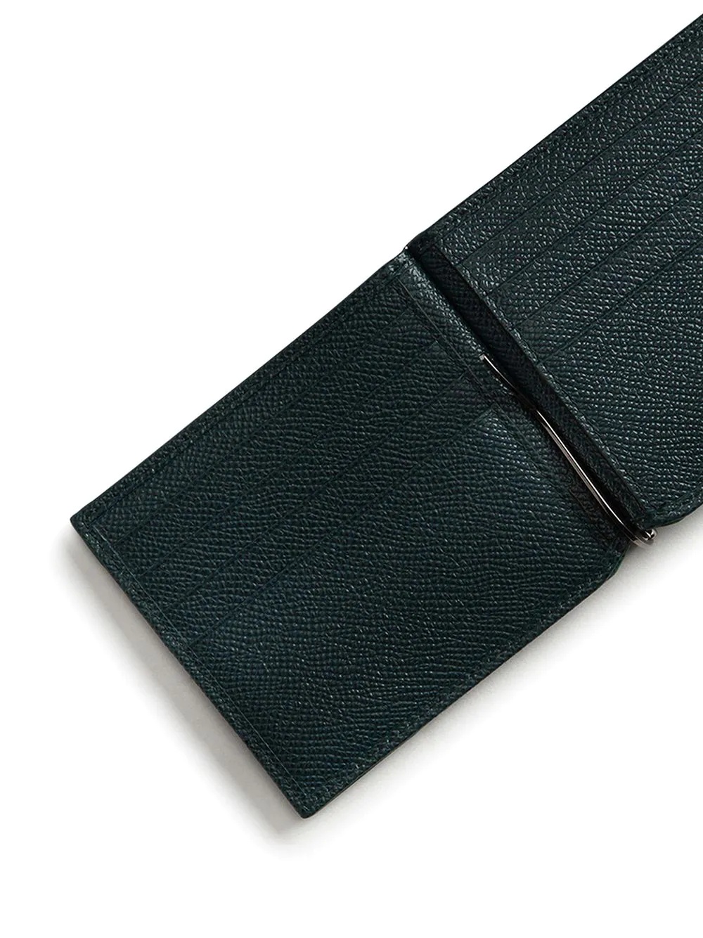 logo-plaque folding wallet - 3