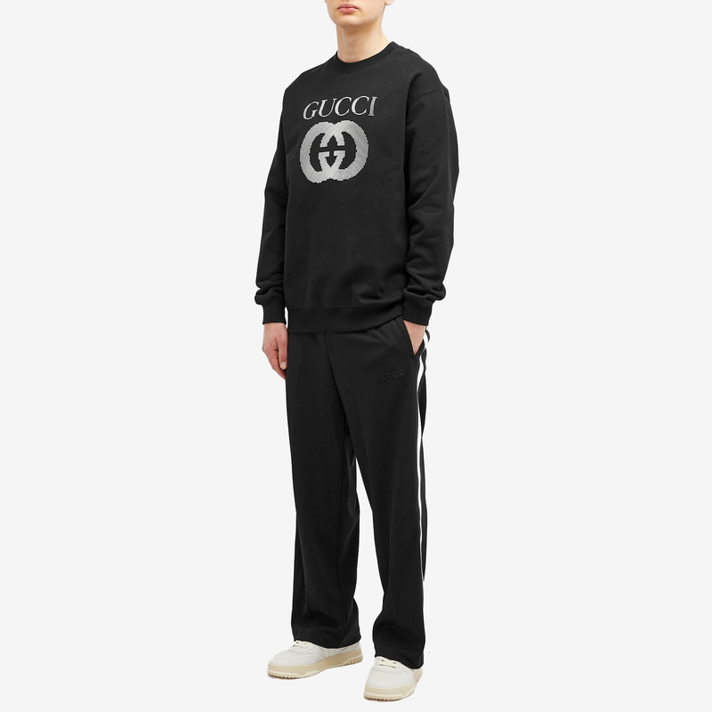 GUCCI Gucci Interlocking Logo Crew Neck Sweatshirt outlook