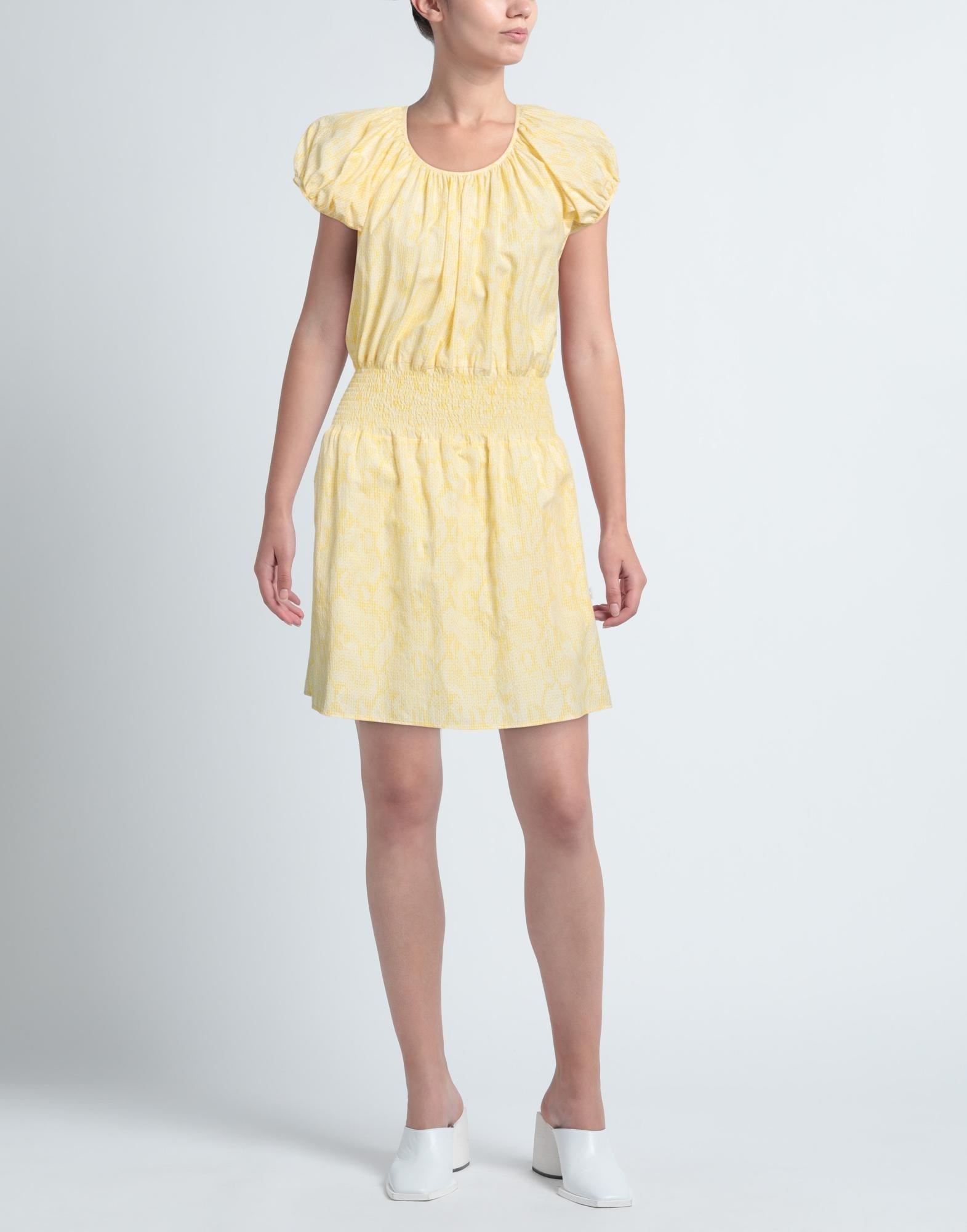 Yellow Women's Short Dress - 3