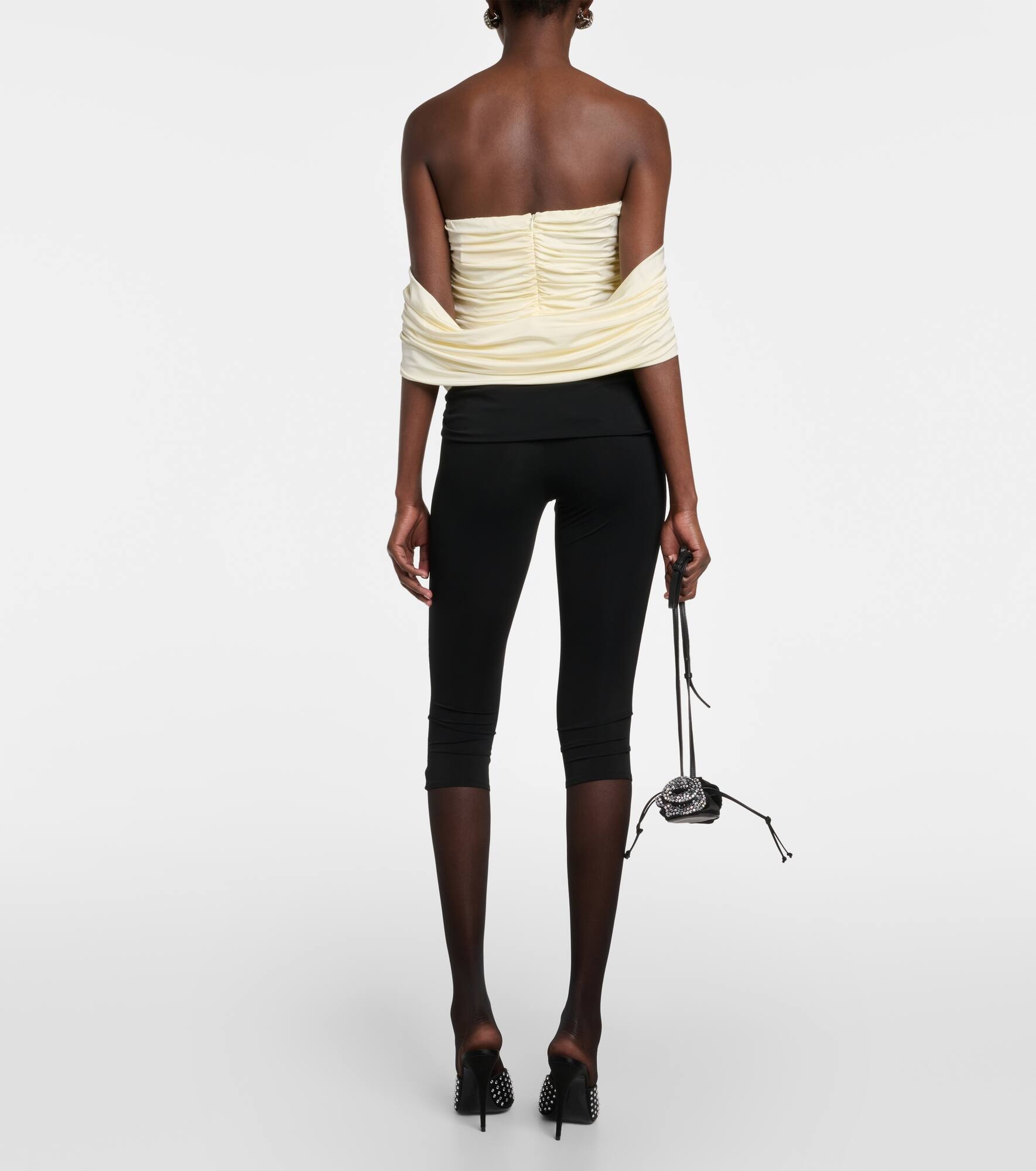 Gathered off-shoulder top - 3