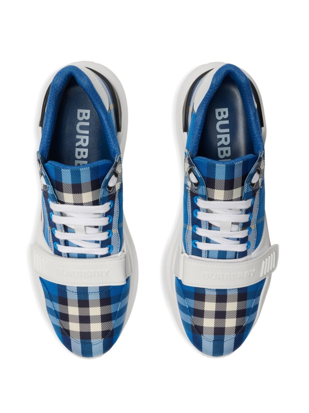 checked sneakers - 4