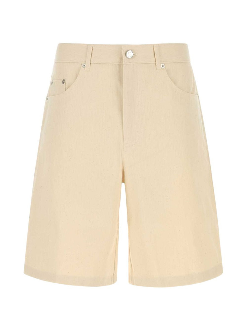 denim twill shorts 1