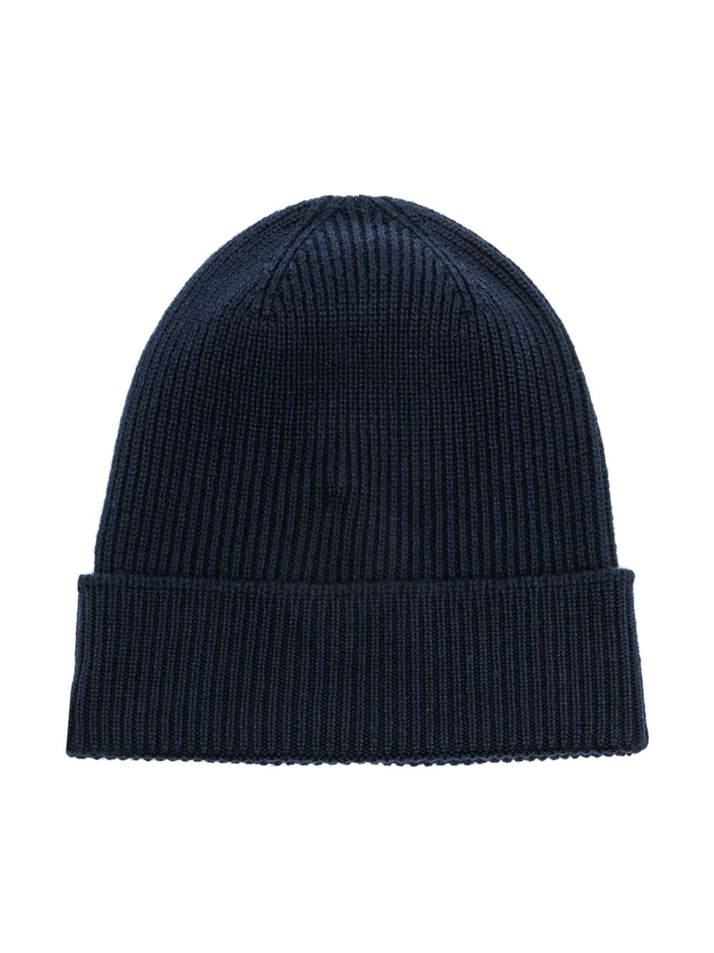 ribbed wool beanie hat - 3