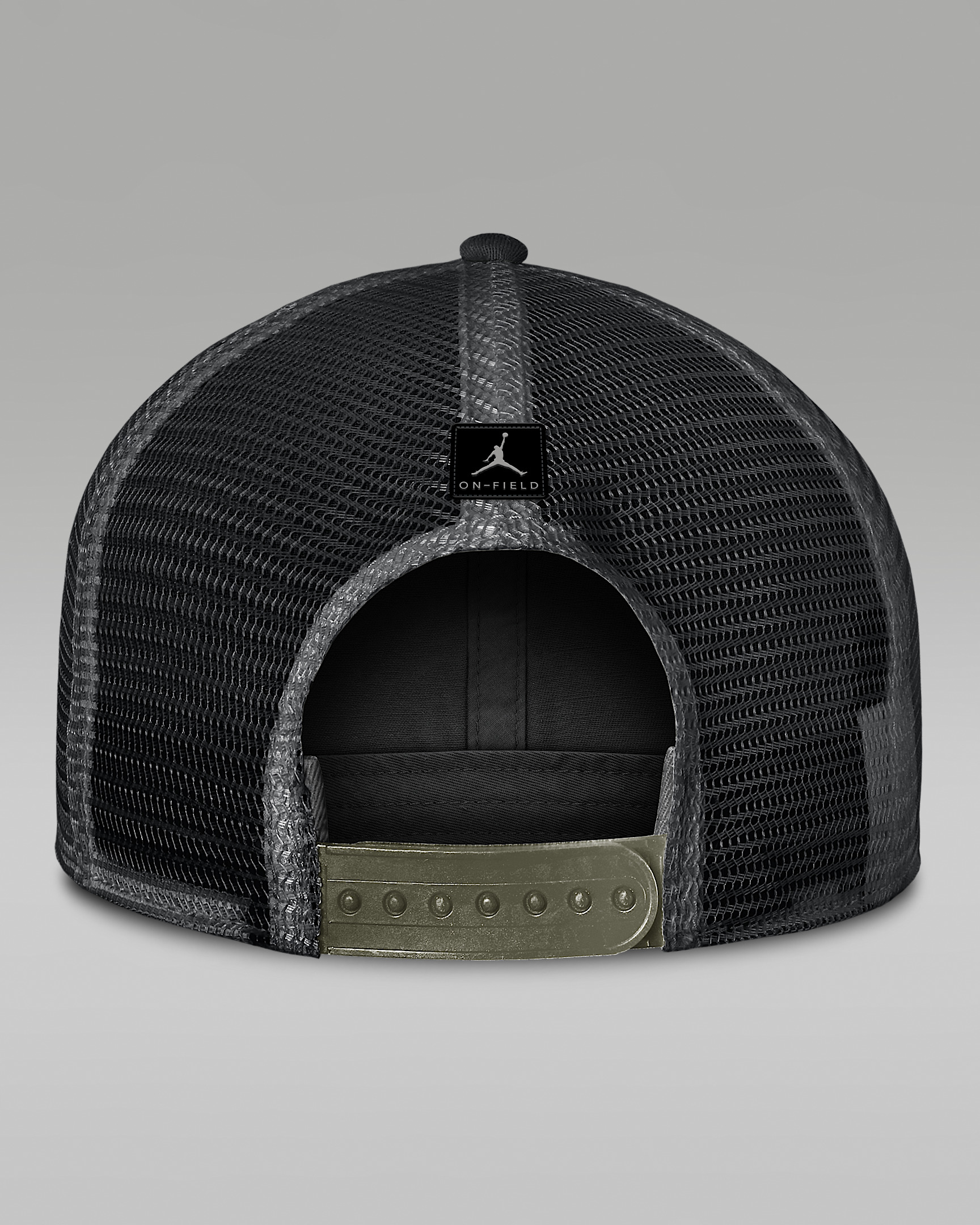 Florida 2025 Military Appreciation Rise Men's Jordan Brand College Trucker Adjustable Hat - 2