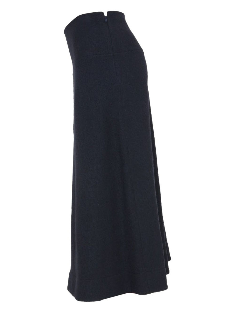 zip-fastening midi skirt 2