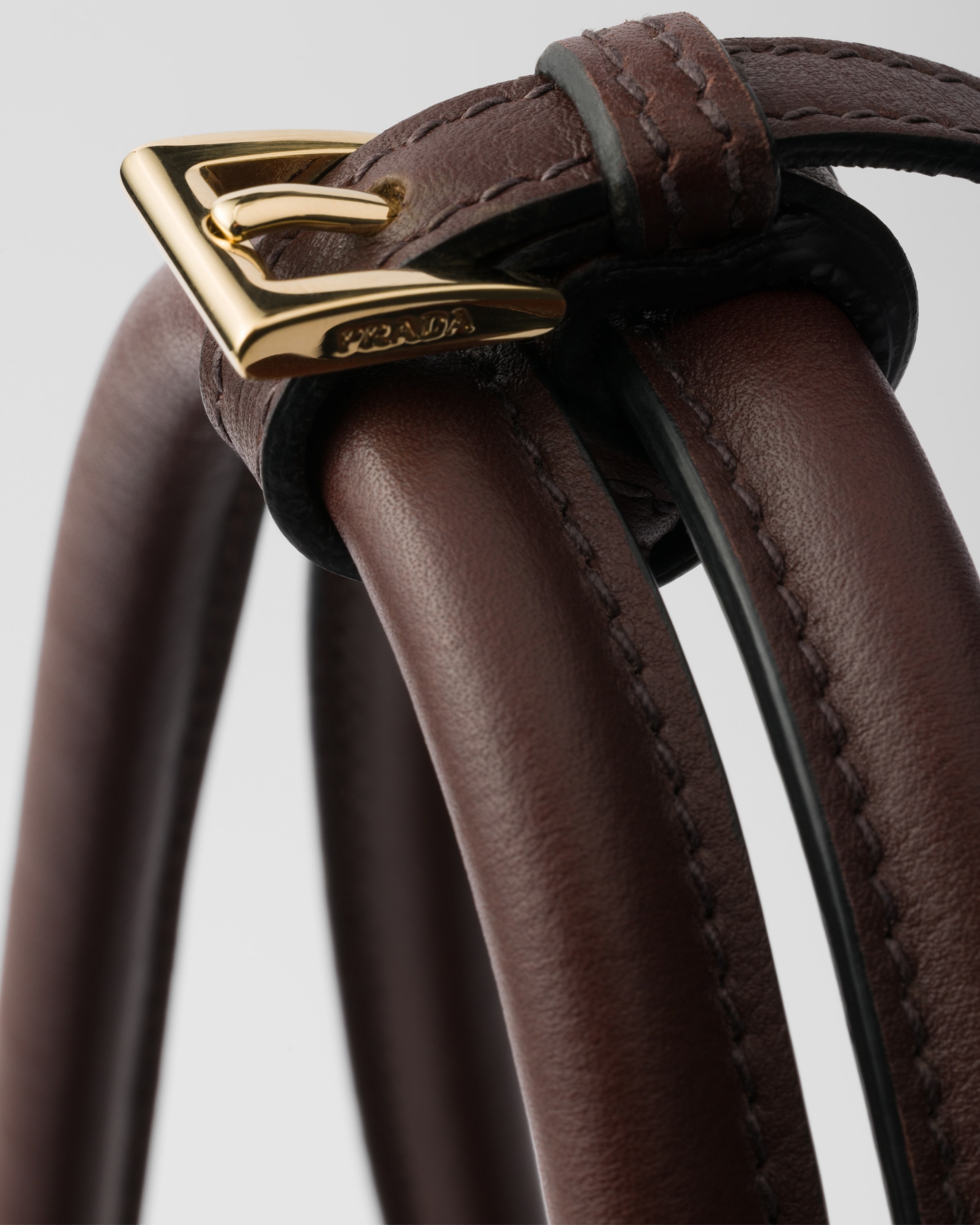 Medium leather tote bag - 6