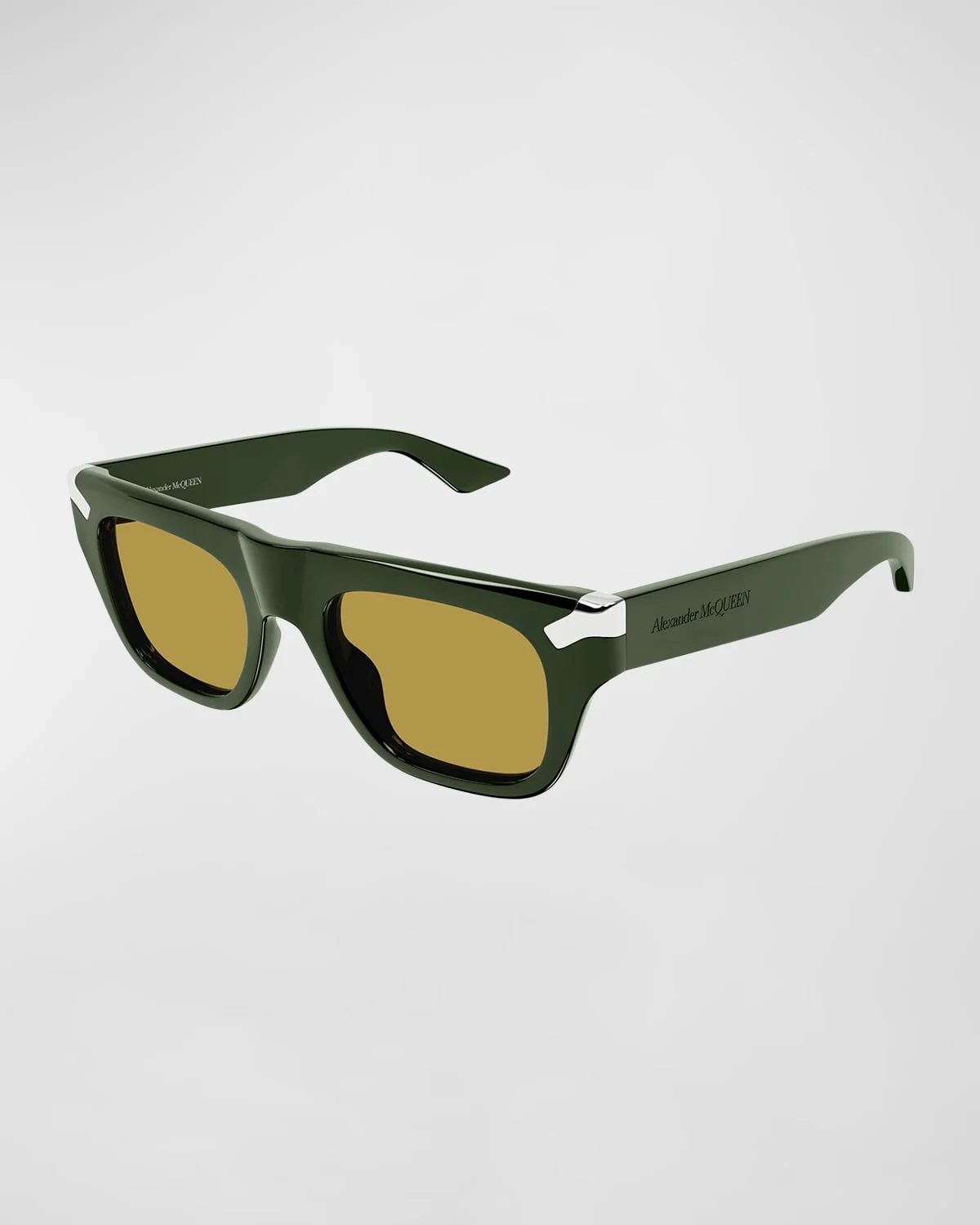 Men's Acetate Rectangle Sunglasses - 1