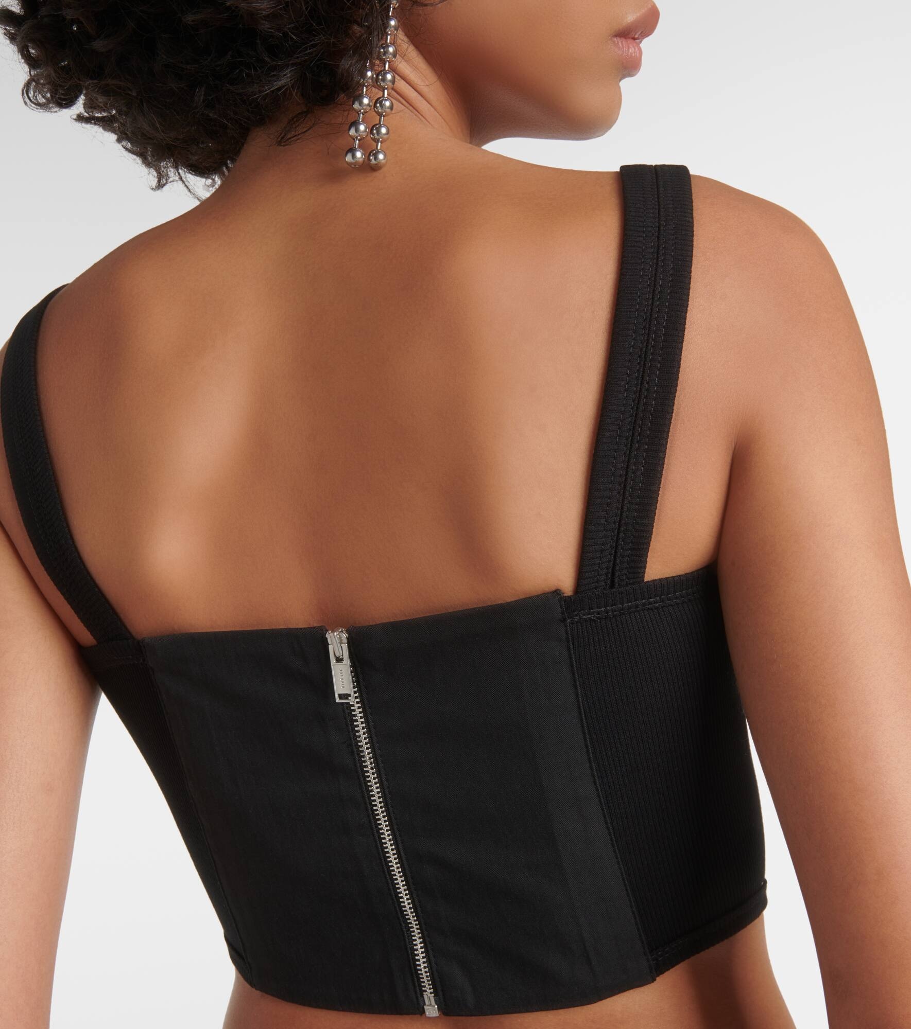Workwear cotton corset top - 5