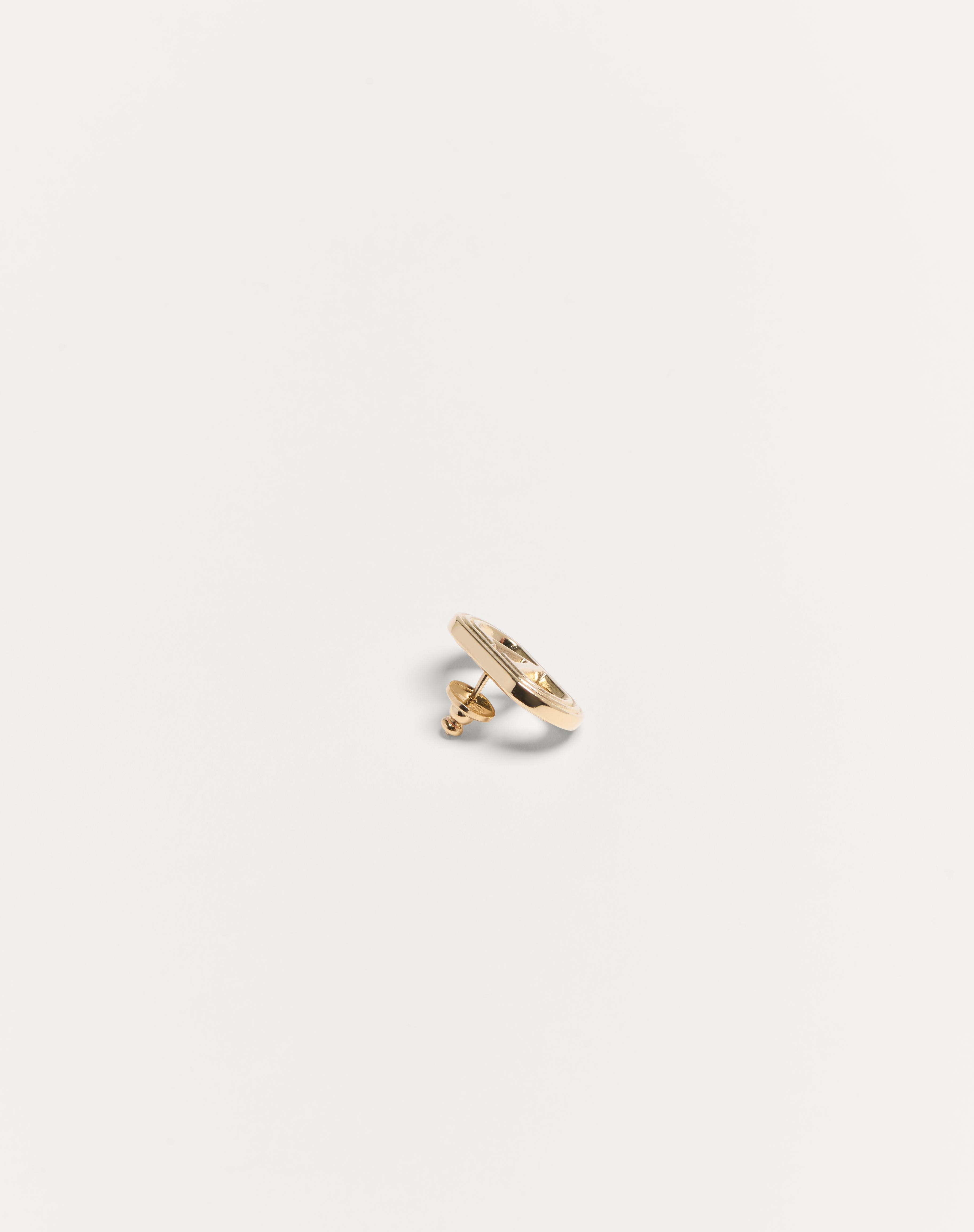 OVALETTE METAL EARRINGS - 6