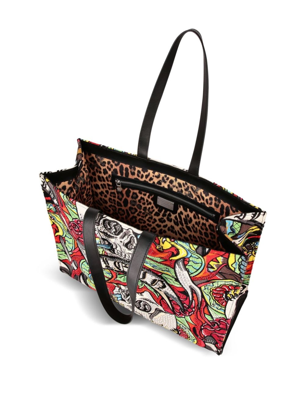 Tattoo print shopping bag - 3