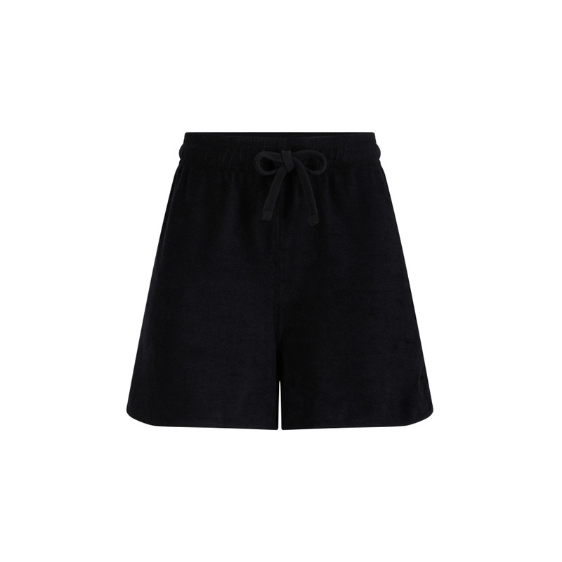 Women Terry Shorts Solid 1