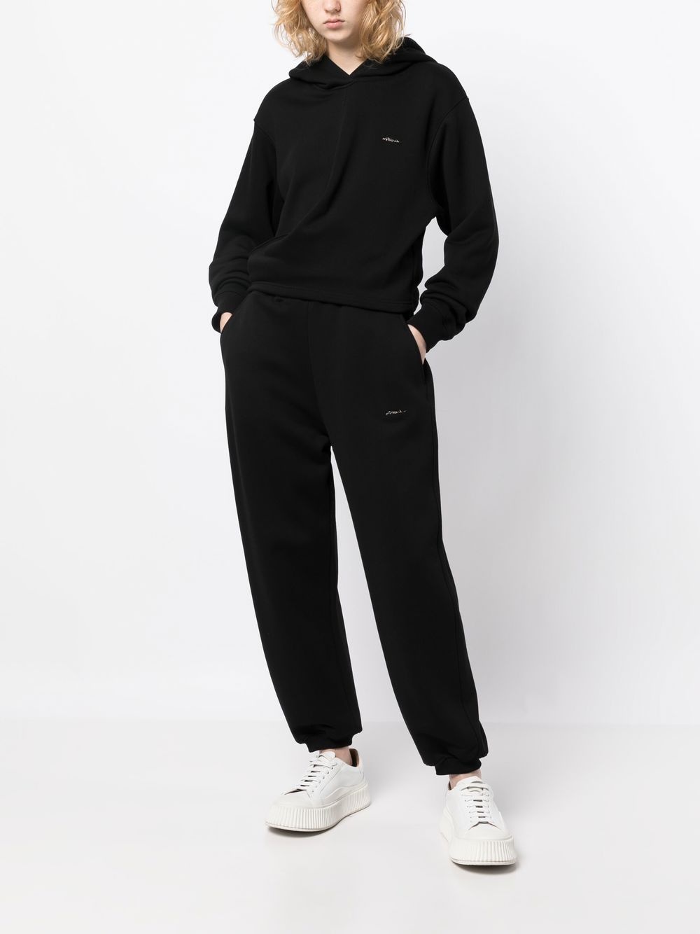 cotton track pants - 2