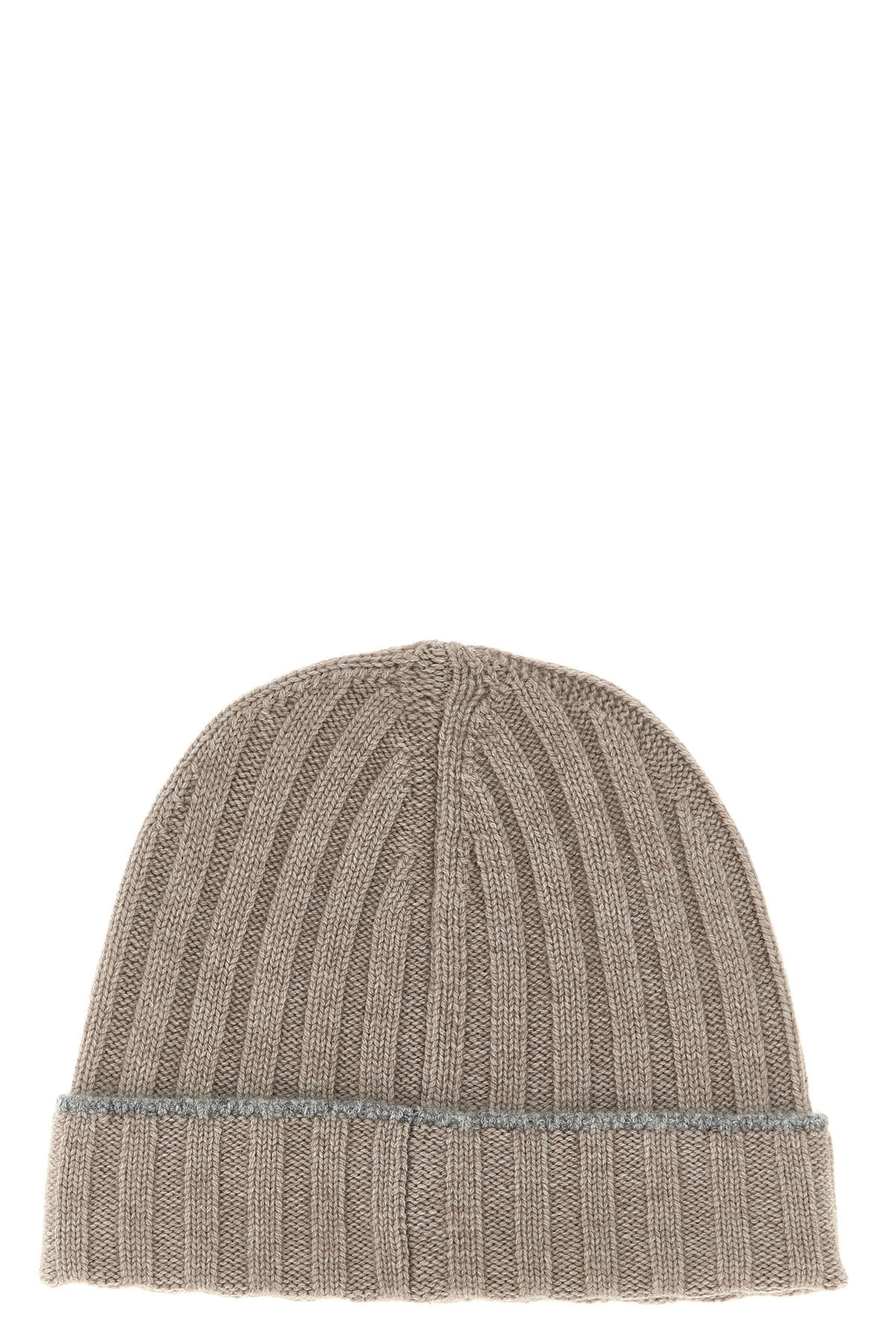 Cashmere turn-up beanie - 2