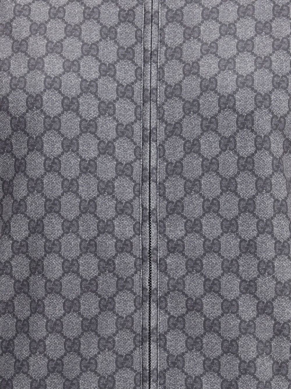 GG-monogram zip jacket - 5