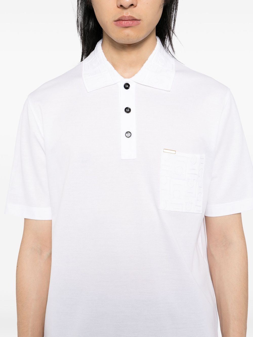 cotton polo shirt - 4