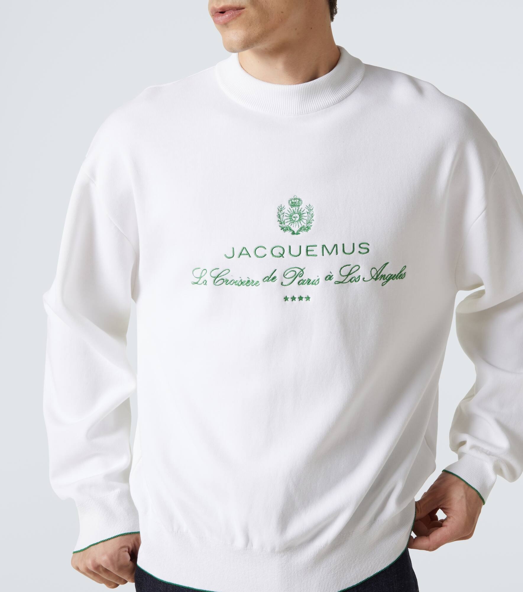 Venice logo embroidered sweatshirt - 5