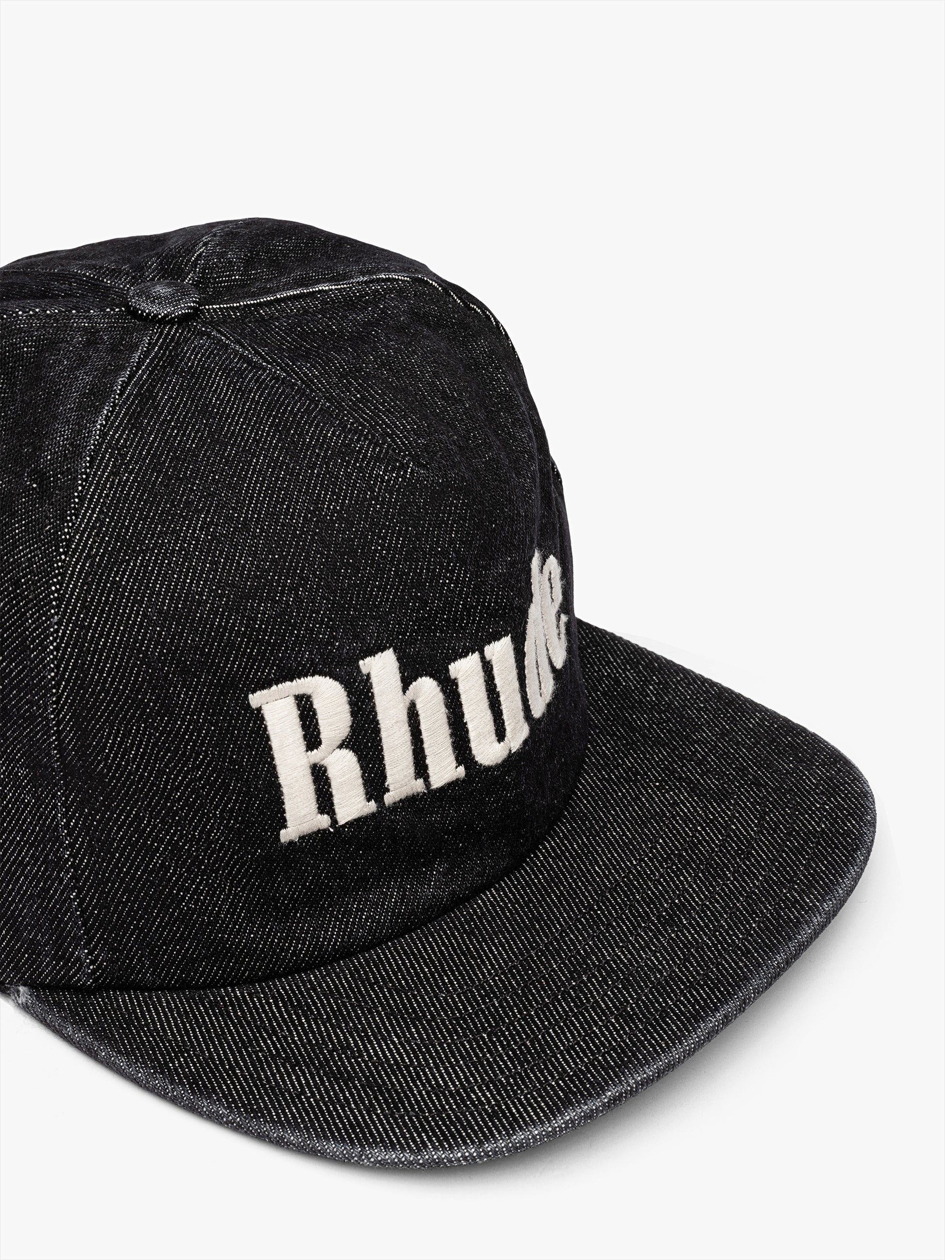 DENIM LOGO HAT - 3