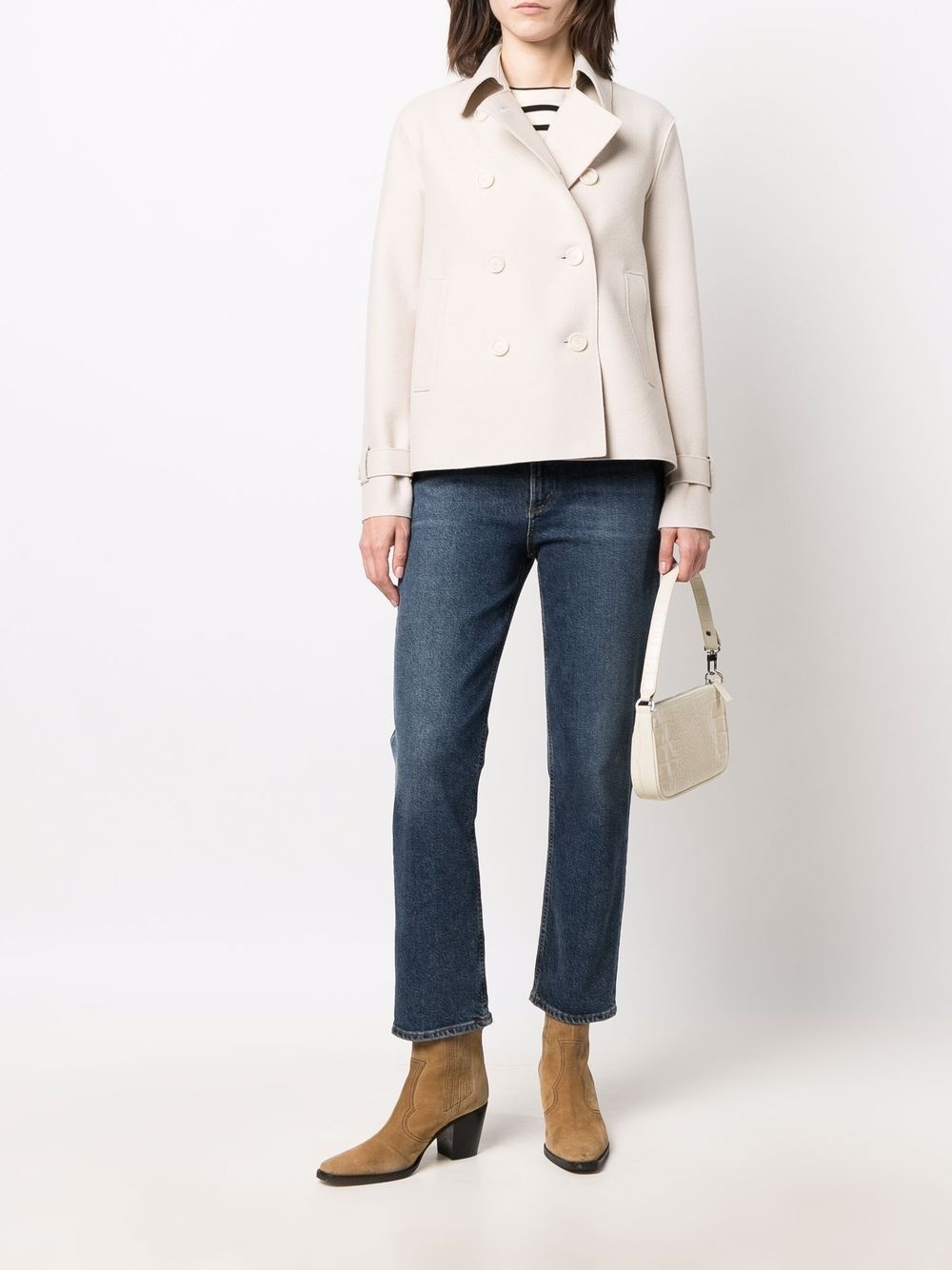 double-breasted button jacket - 2