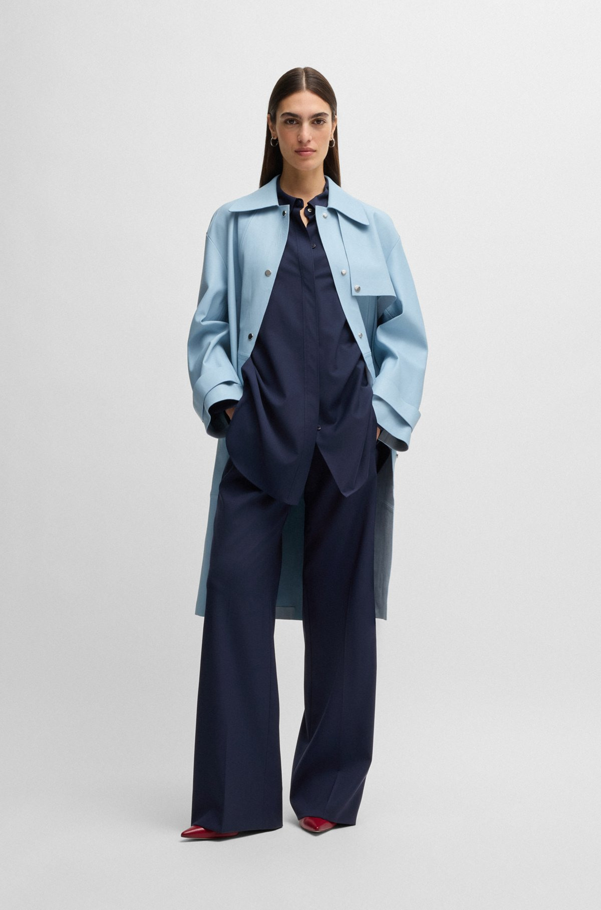 RELAXED-FIT TROUSERS IN WOOL - 3