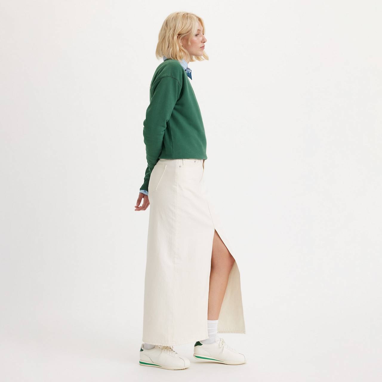 ANKLE COLUMN SKIRT - 6