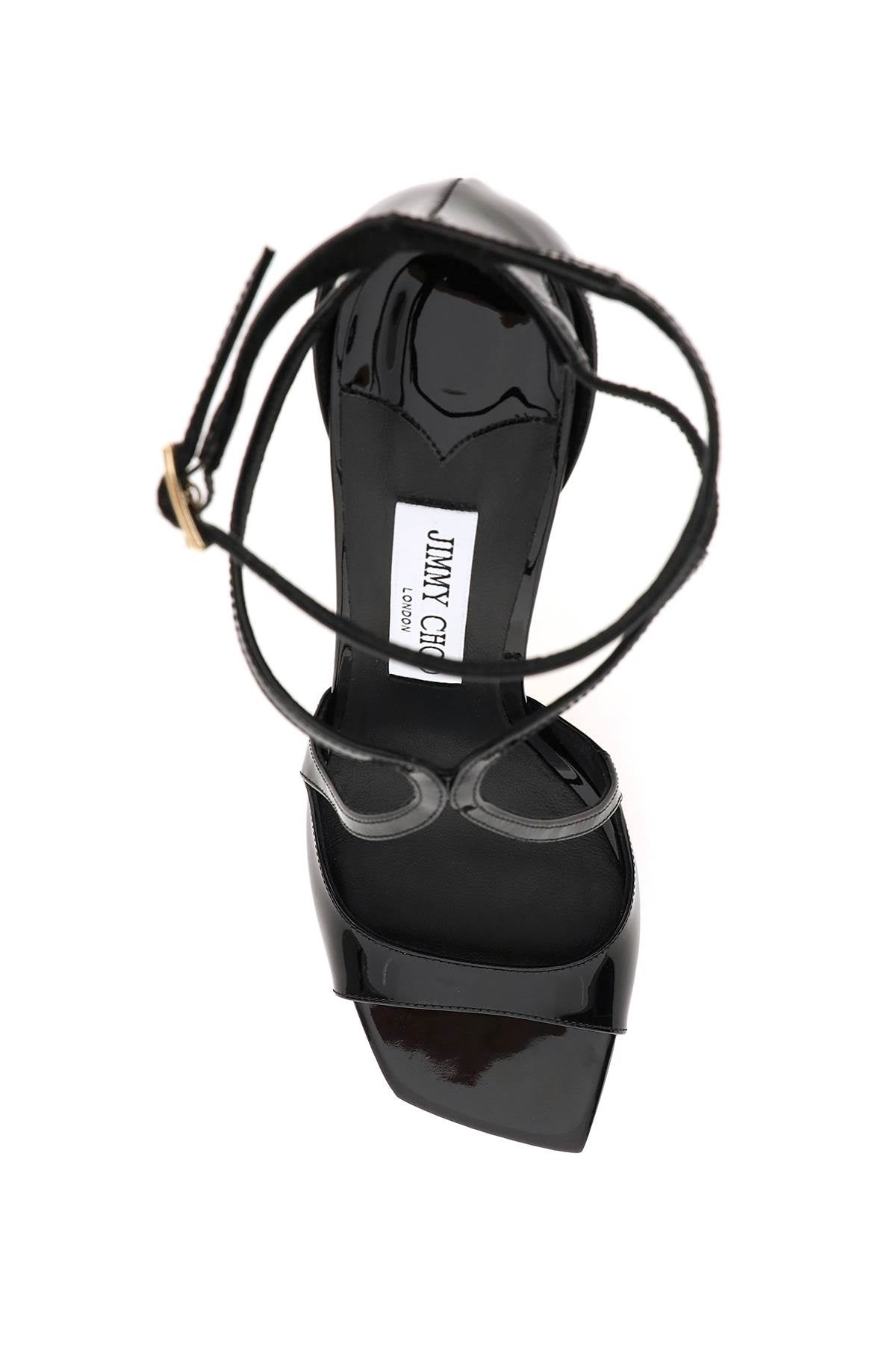 Jimmy Choo Patent Leather Azia 95 Sandals Women - 2