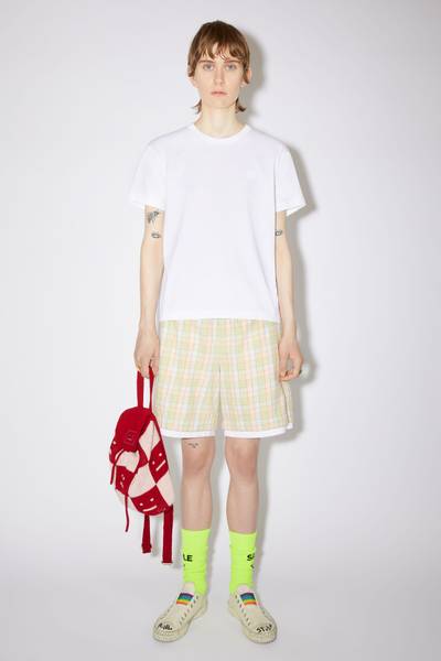 Acne Studios Crew neck t-shirt - Optic White outlook