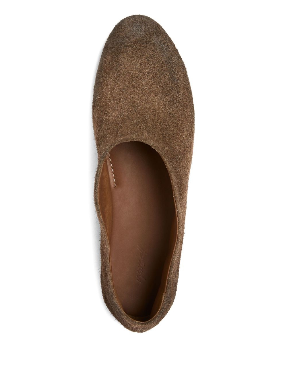 suede almond-toe loafers - 3