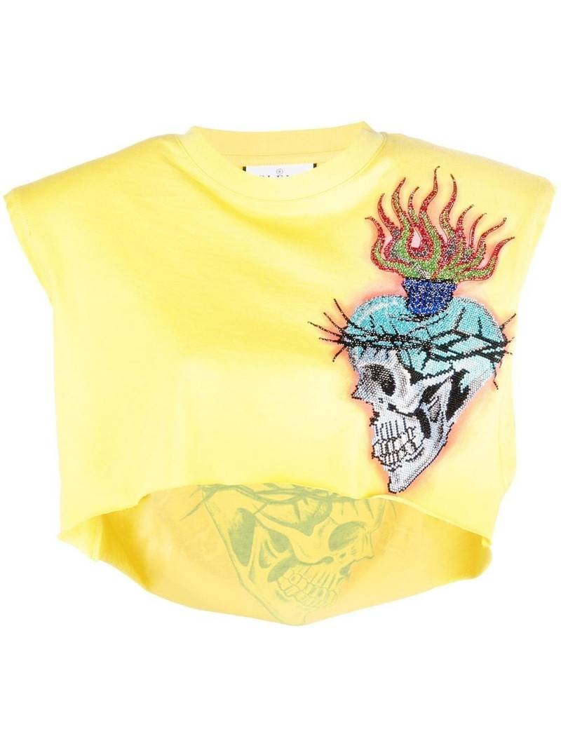 Love Tattoo cropped T-shirt 1