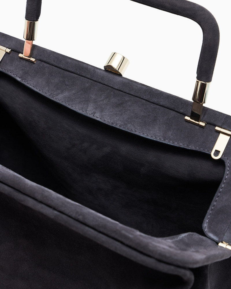 MEDIUM SUEDE HANDBAG 4