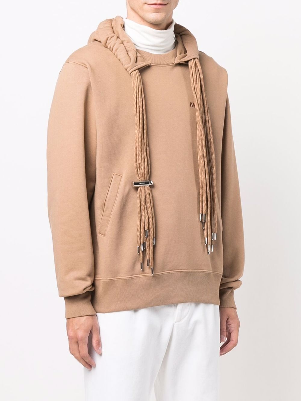 multi-cord long-sleeve hoodie - 3