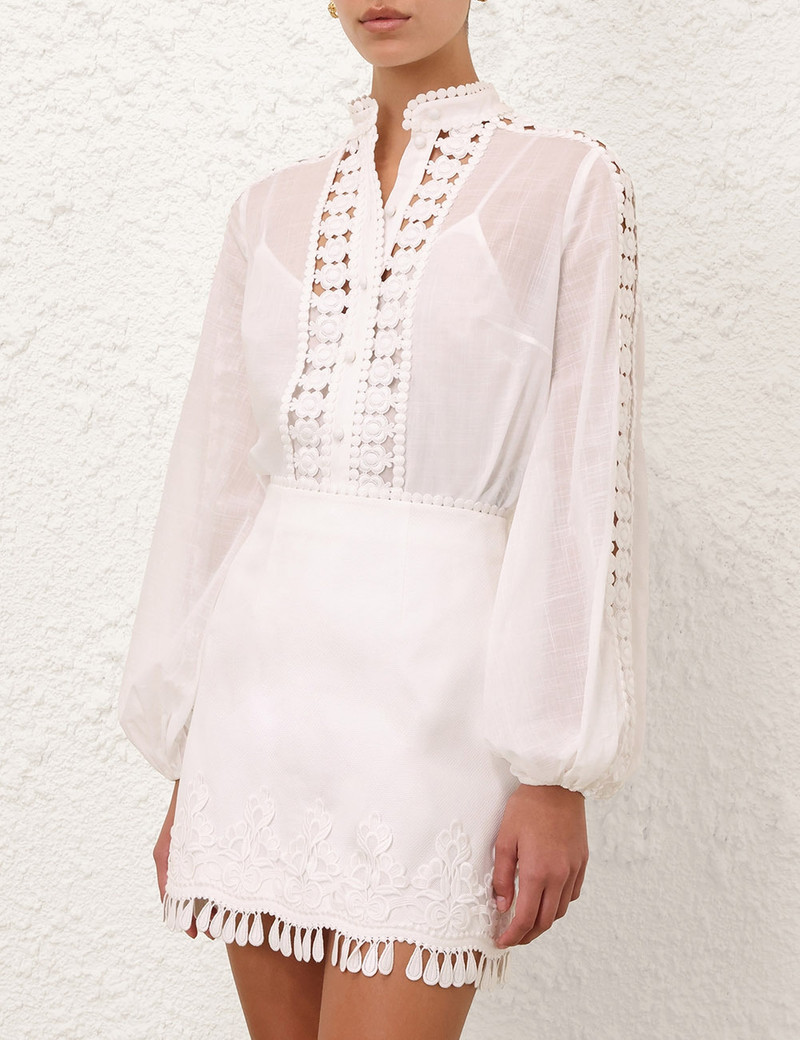 Zimmermann STARDUST TRIM SHIRT outlook