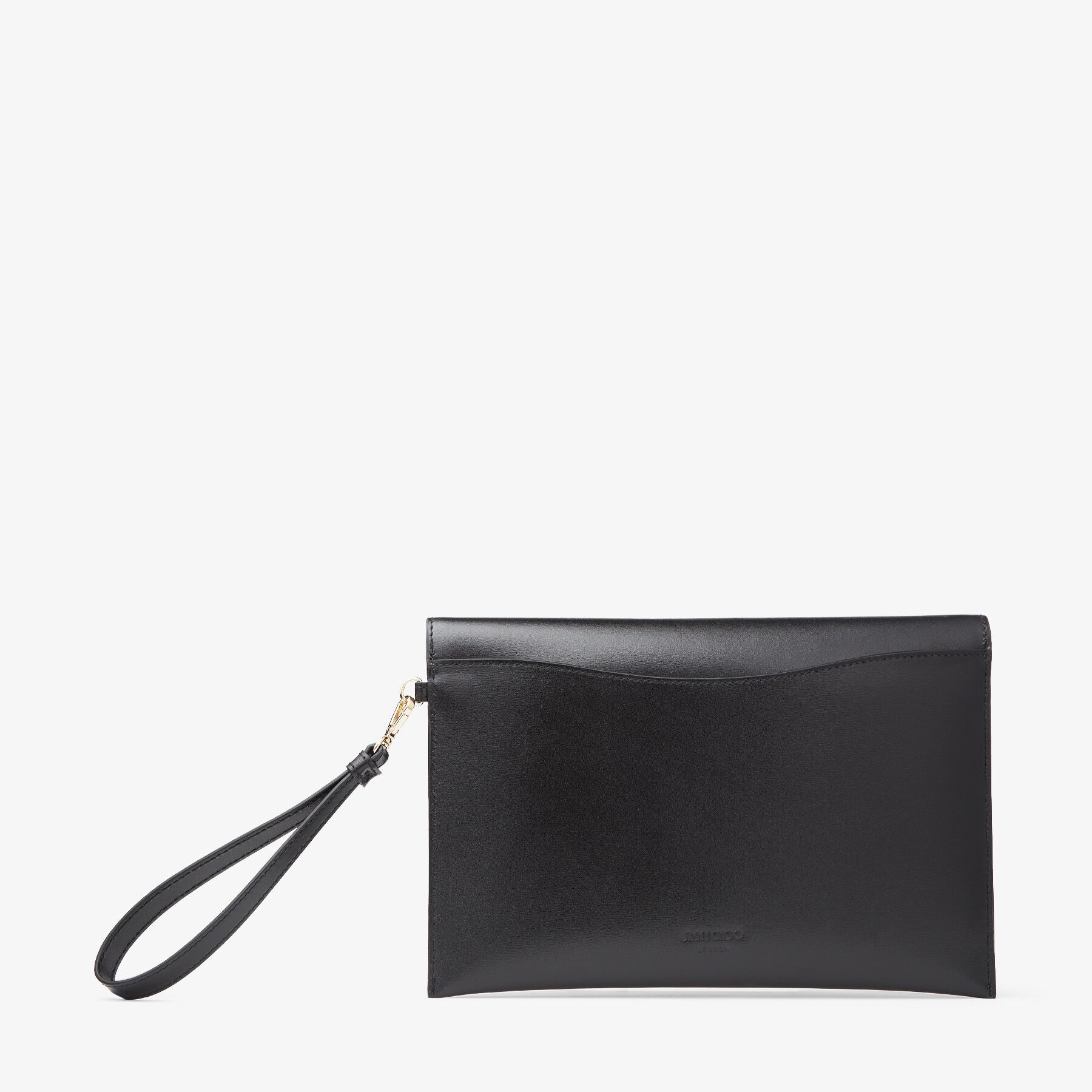 JC Envelope Pouch
Black Leather Pouch with Crystal Bar and Gold JC Emblem 6