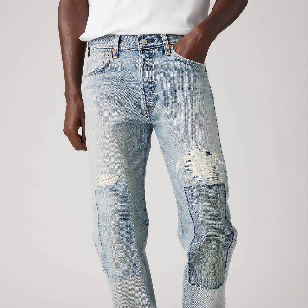 501® ORIGINAL FIT SELVEDGE MEN'S JEANS - 4