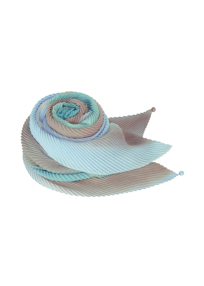 SUFFUSED PLEATS SCARF 1