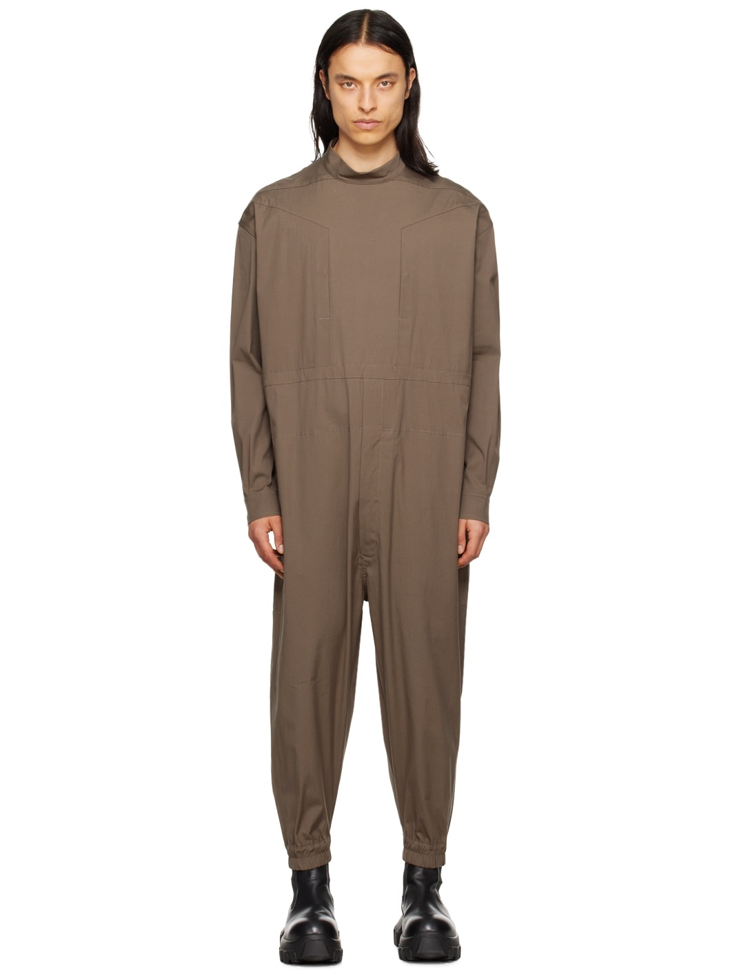 Taupe Tommy Jumpsuit - 1